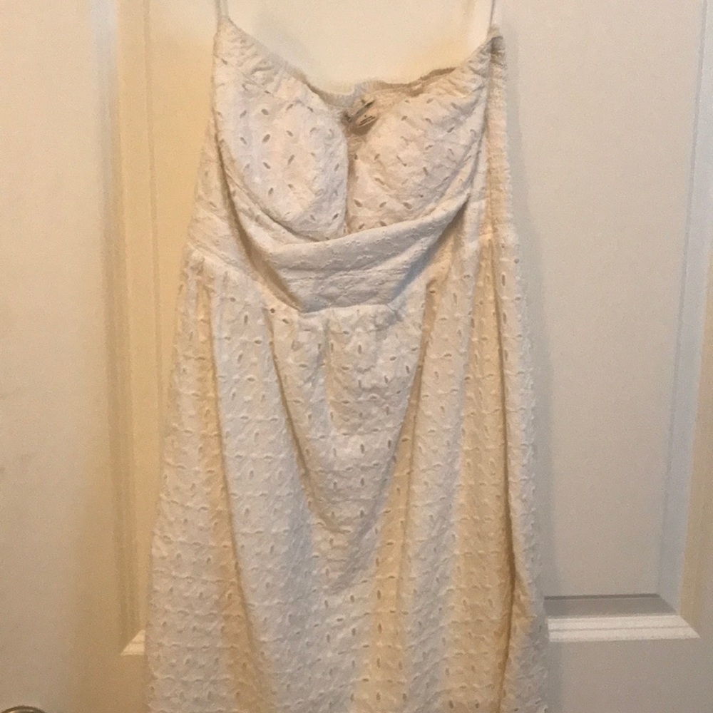White American eagle dress